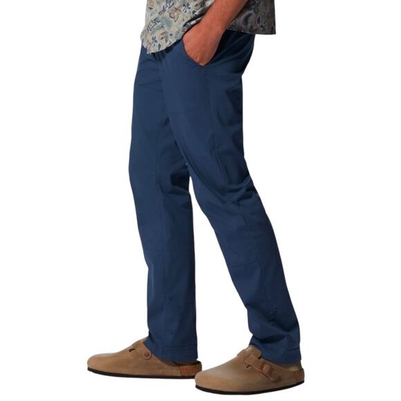 Mountain Hardwear AP Pant Men’s 32x32 Zinc Navy Durable Hiking UPF 50 Travel - Picture 1 of 8